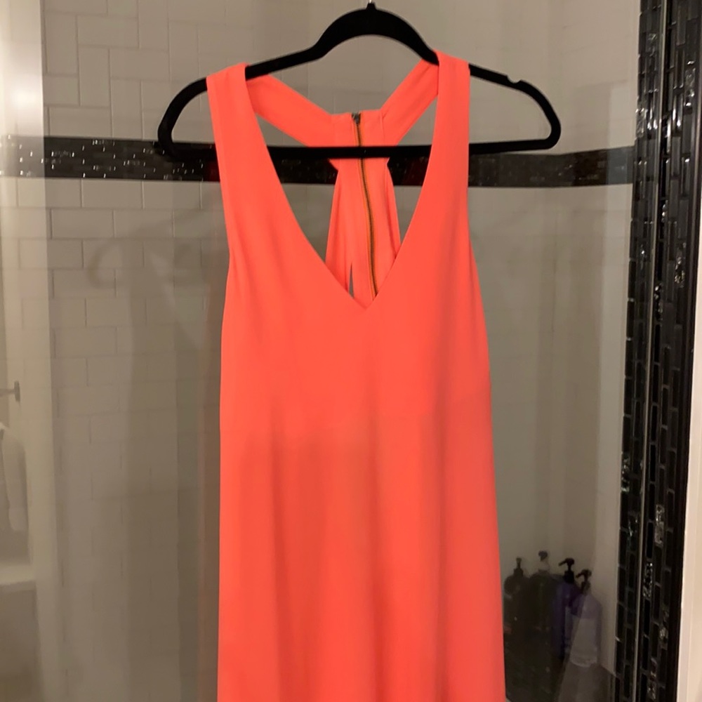 Coral dress